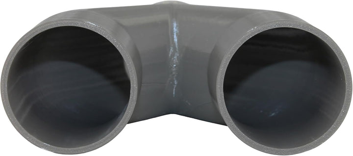 DRUCKKRAFT Y-Verteiler DN58 auf 2× DN58 | 2-Wege Rohrverteiler für Werkstatt Absaugung | Industriest