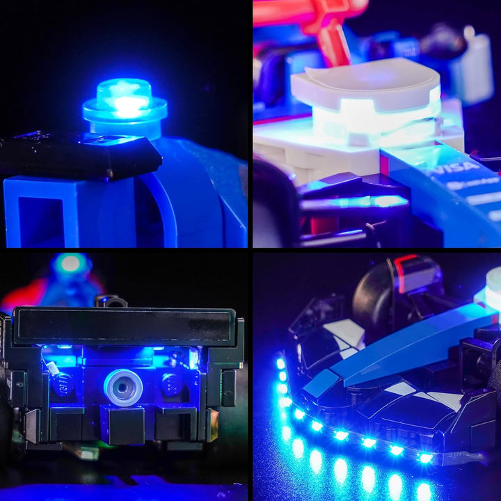 Led Licht Set Kompatibel mit Lego Visa Cash App RB VCARB 01 F1 Race Car 77246 (Kein Modell), Dekorat