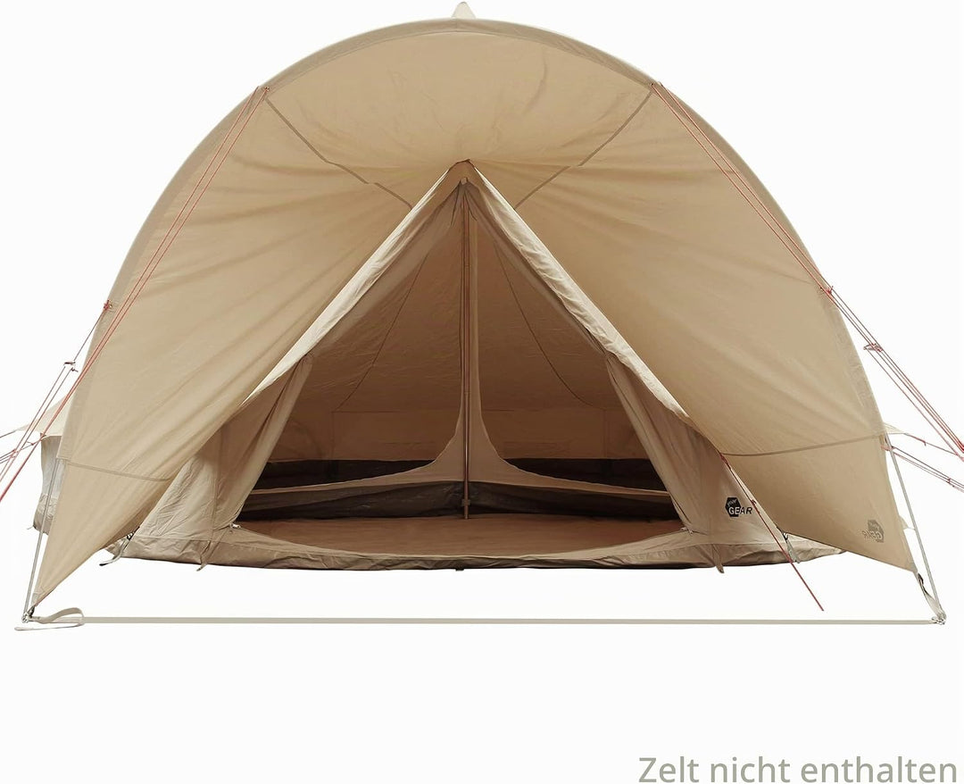 your GEAR Canopy Porch Desert Pro 8/10 - Universal Vorzelt/Vordach 300x140x195 cm