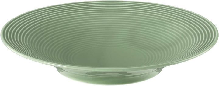 Seltmann Weiden 5 x Suppenteller rund 22,5 cm Beat Salbeigrün