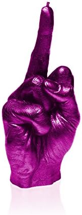 Candellana Mittelfinger Kerze - Mittelfinger Figur - Coole Deko - Gothic Deko - Grunge Deko Kerze -