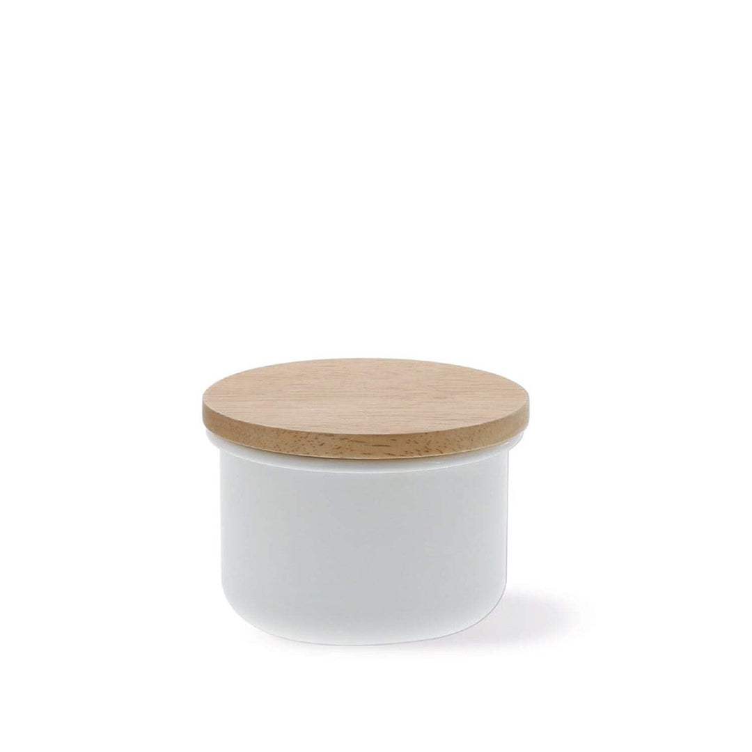 HoneyWare CNG-100.W Vorratsdose, Emaille 10x10x7 cm, 10x10x7 cm
