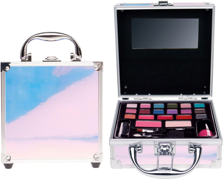Kinder Schminkkoffer mit Make up Kosmetikkoffer Mini Casuelle Alu