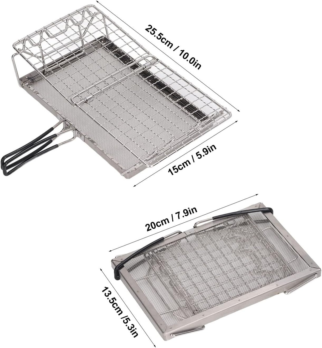 Faltbarer Gas-Toaster, stabile Struktur, tragbar, tragbar, praktisch, Camping, für den Aussenbereich