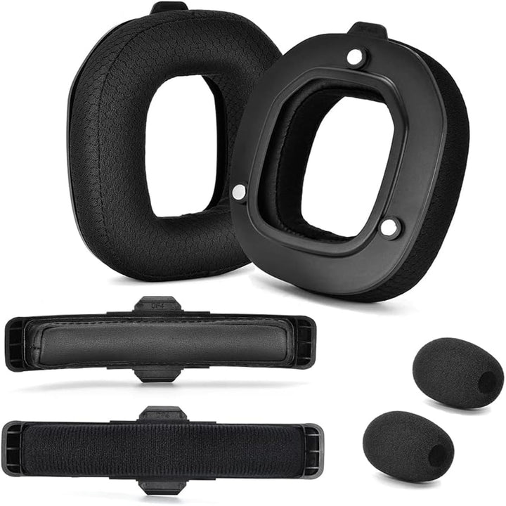 Ohrpolster Earpads Mod Kit für Logitech G Astro A50 Gen 4,A50 Gen 5,A50 X kabelloses Gaming-Headset,
