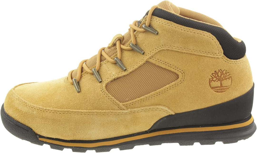 Timberland Euro Rock Mid Hiker Herren Boots Wanderschuhe TB 0A2H5A Braun 40 EU Wheat, 40 EU Wheat