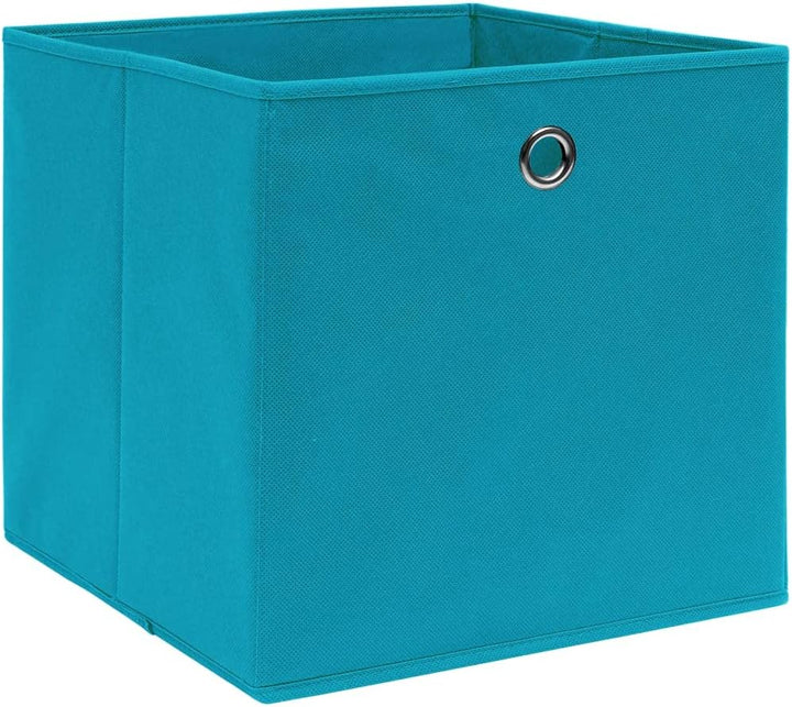 WIFESE 10 Stück Aufbewahrungsbox 32X32X32 cm Faltbox Mit Fingerloch Storage Boxes Faltbarer Organize
