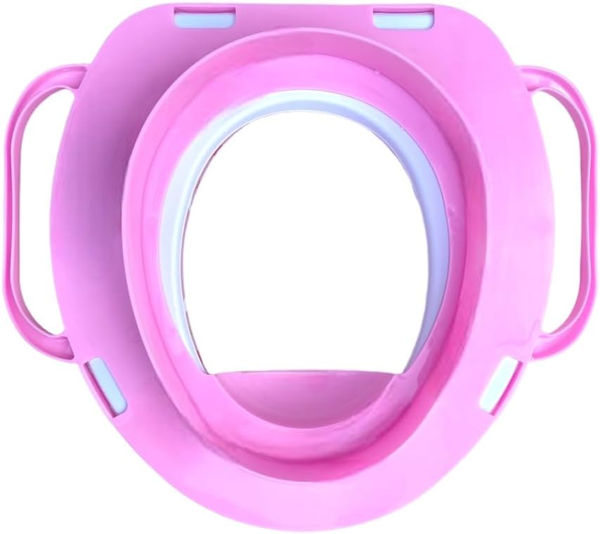 CARTOON Disney Winnie Puuh Toilettensitz für Mädchen mit rosa Griffen, 35 x 30 x 7 cm Winnie Puuh, R