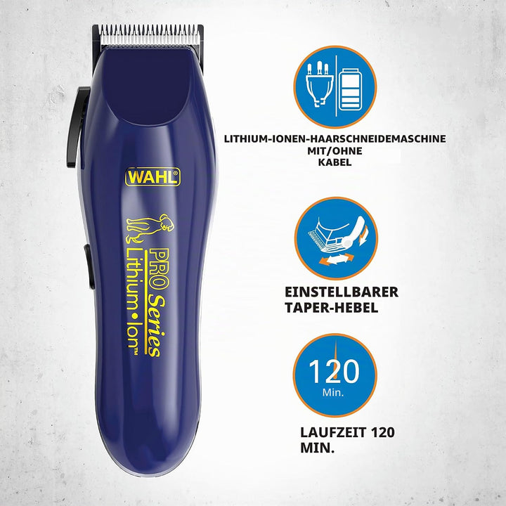 Wahl Hundeknipser, Pro Series Lithium Hundepflege-Kit, Vollmantel Hundepflege-Haarschneidemaschinen,
