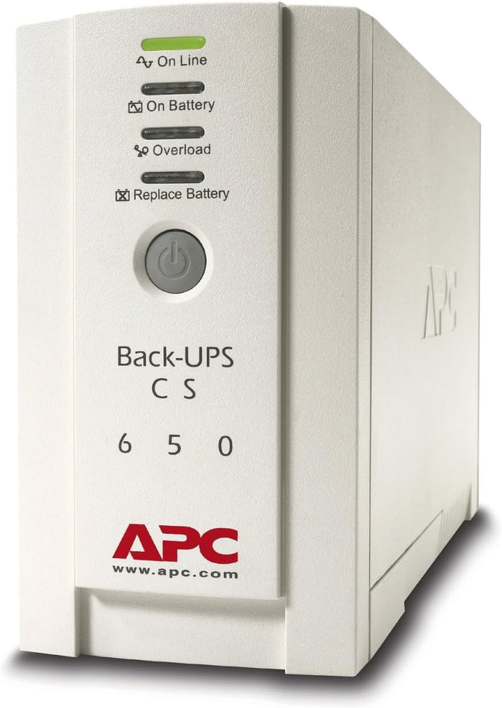 APC Back-UPS CS - BK650EI - Unterbrechungsfreie Stromversorg 650VA (4 Ausgänge IEC, Überspannungssch