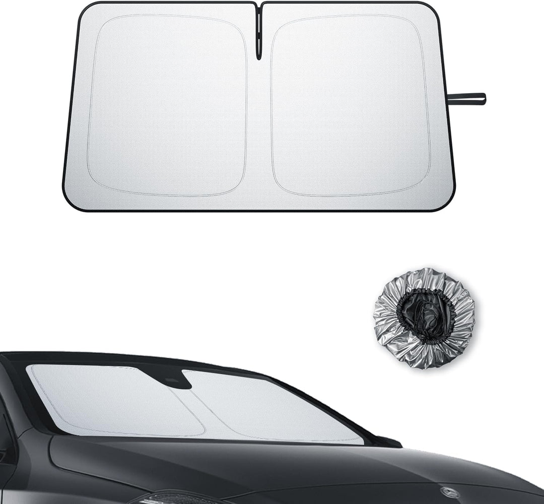 BIBIBO Kompatibel mit Mercedes Benz A-Klasse W177 2020-2025 2026 Sonnenschutz, UV-Schutz Frontscheib