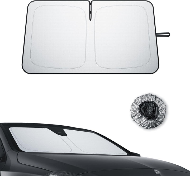 BIBIBO Kompatibel mit Mercedes Benz A-Klasse W177 2020-2025 2026 Sonnenschutz, UV-Schutz Frontscheib