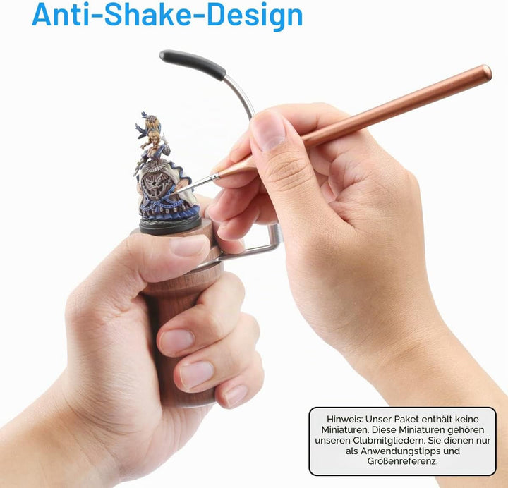 Jucoci Gemälde Griff für Mini-Statuen Gemälde Griff Kompatibel mit Warhammer, DND, Skalierungsmodell