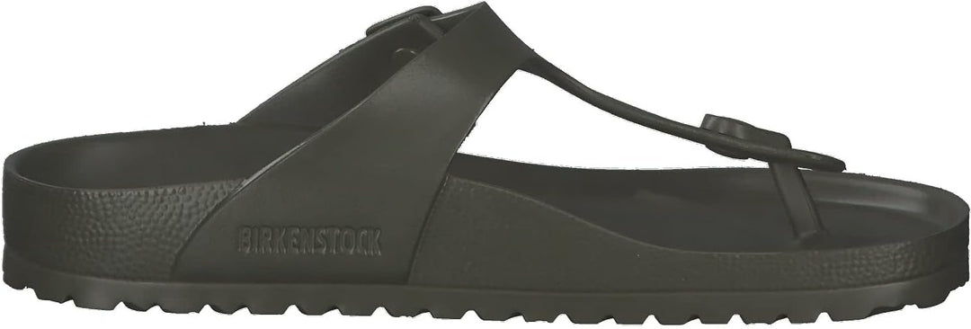 BIRKENSTOCK Unisex-Erwachsene Gizeh FL Zehentrenner 36 EU Khaki, 36 EU Khaki