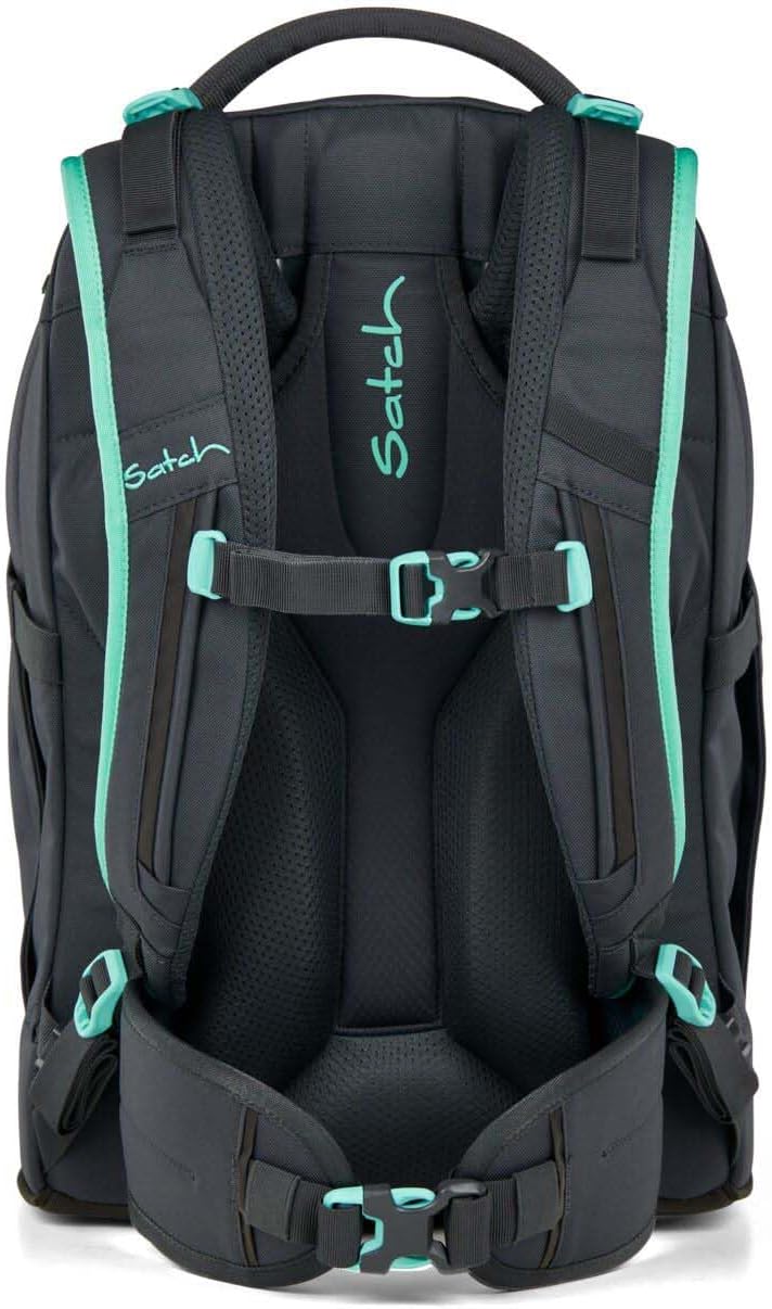 Satch Pack Schulrucksack Set 2tlg. inkl. Pencil Slider (Mint Phantom), Mint Phantom