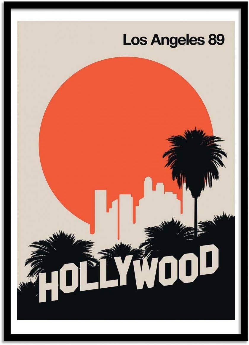 Wall Editions Art-Poster - Los Angeles 89 - BO Lundberg