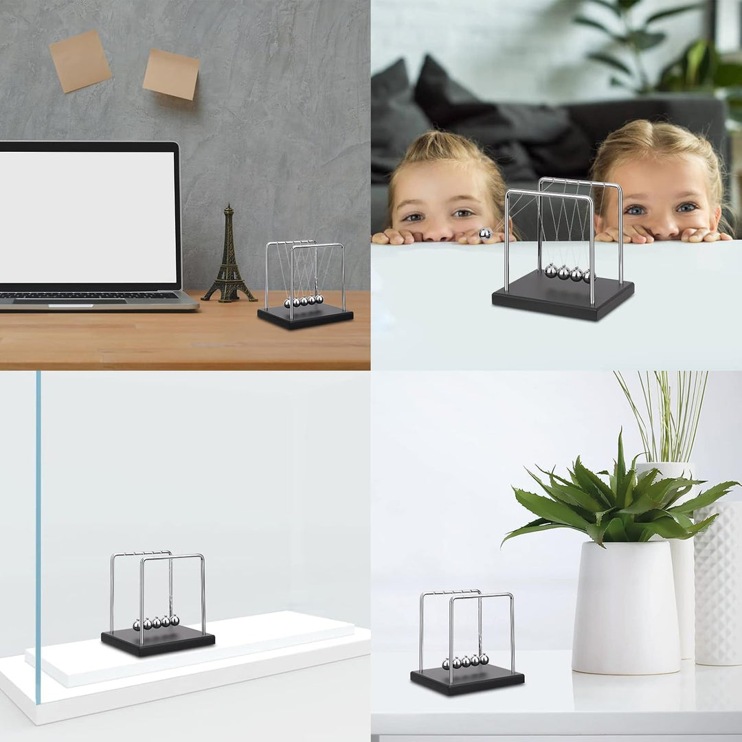 Newtons Wiege Balance Bälle Wissenschaft Physik Gadget Desktop Dekoration kinetische Bewegung Spielz