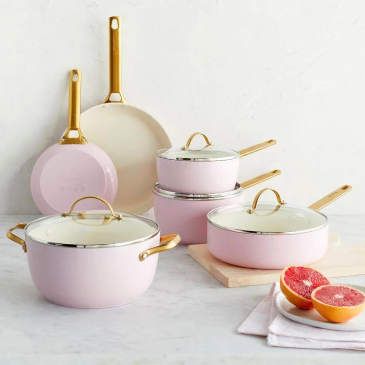GreenPan Padova Reserve Bratpfannen-Set, 2-teilig, 20 cm &amp; 26 cm, Keramische Antihaftbeschichtung, P