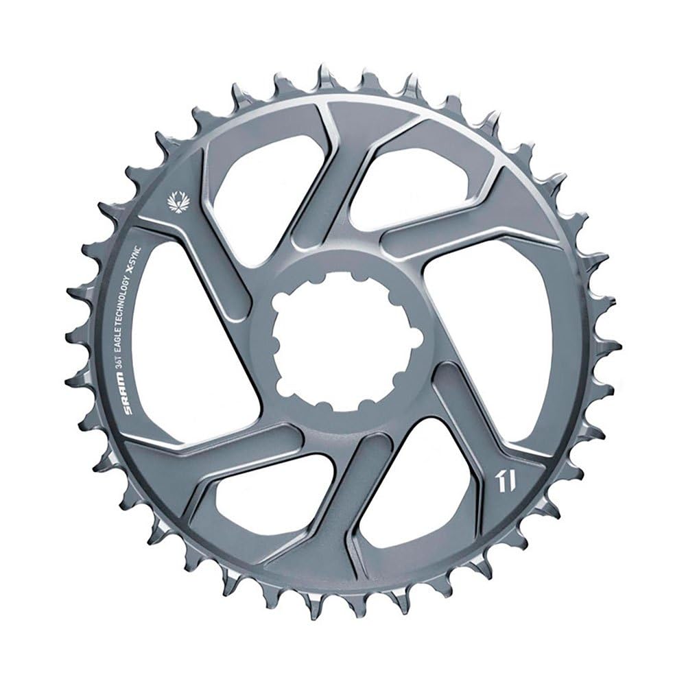 SRAM Corporation Europe Unisex – Erwachsene X-Sync 2 Eagle Kettenblatt, Grau, Alu, 30