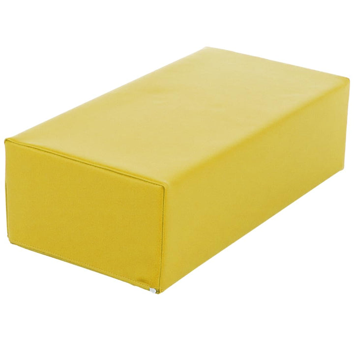 Stufen-Lagerungskissen 50 x 25 x 15cm aus qualitativem Ether-Schaum mit Kunstlederbezug, verstecktem