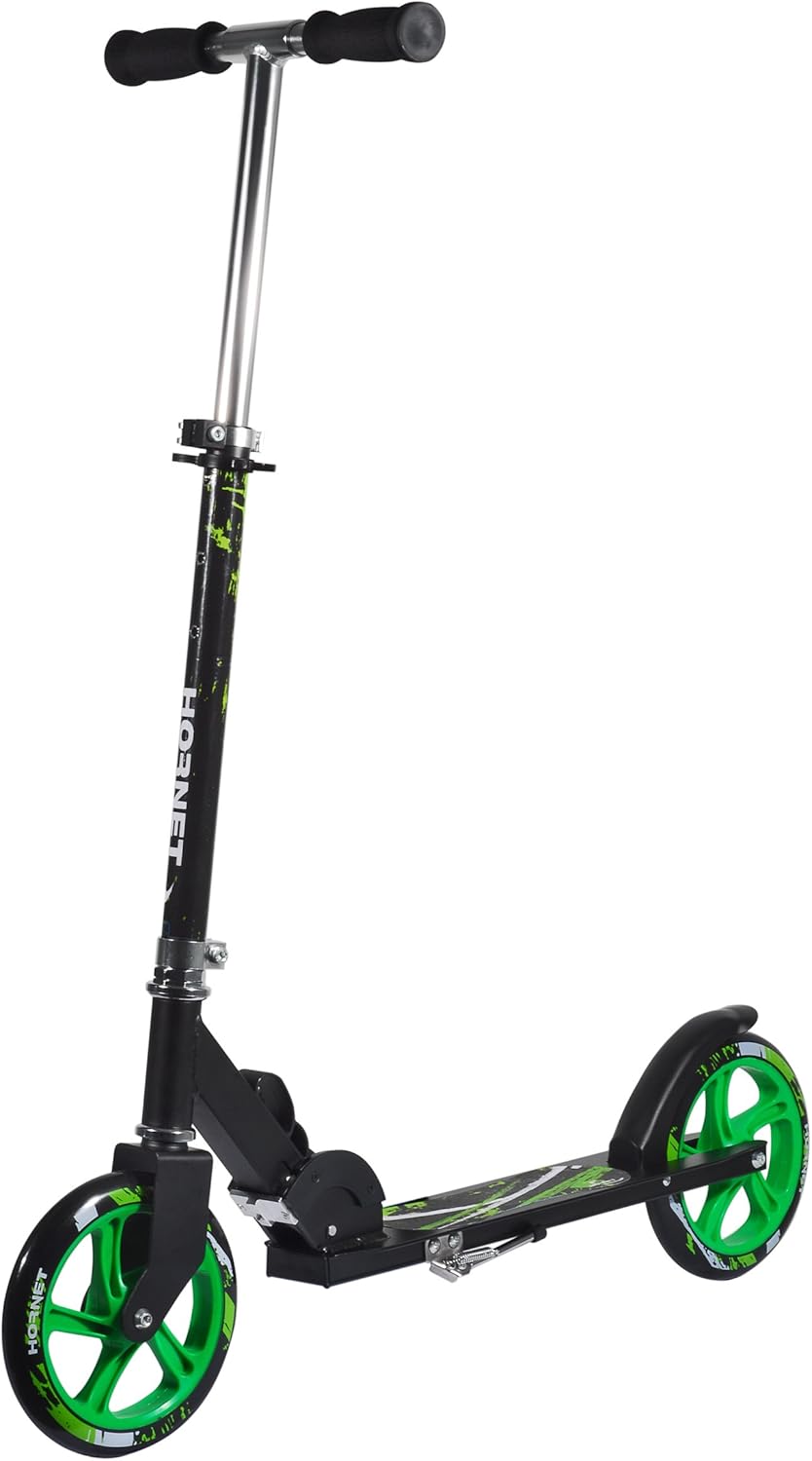 Hornet 14929 - Scooter Roller GS 200, Tret-Roller Big Wheel, neon-grün