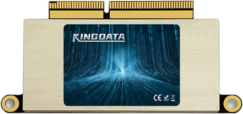 KINGDATA 1TB SSD für MacBook Pro A1708 PCIe Gen3x4 M.2 NVMe, interne Solid State Drive Upgrade für M