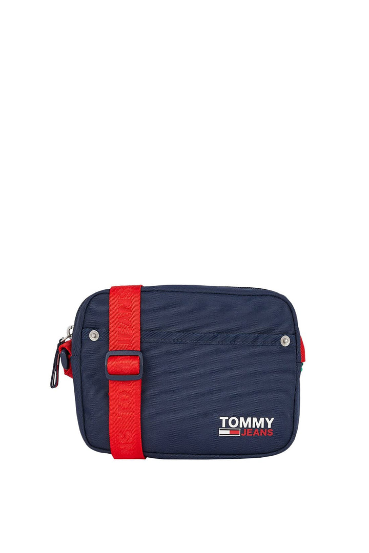 Tommy Jeans - Unisex Campus Schultergurt mit Logo Einheitsgrösse Blau, Einheitsgrösse Blau