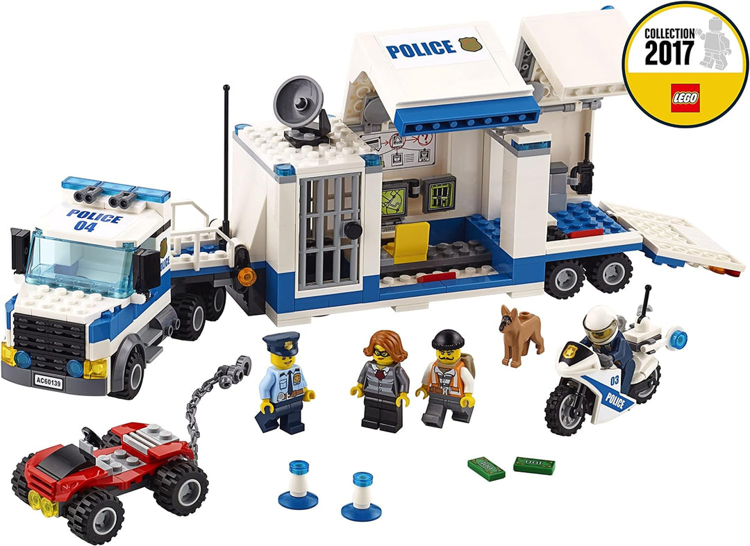 LEGO 60139 City Police Mobile Einsatzzentrale Bausteinspielzeug, Bausteinspielzeug