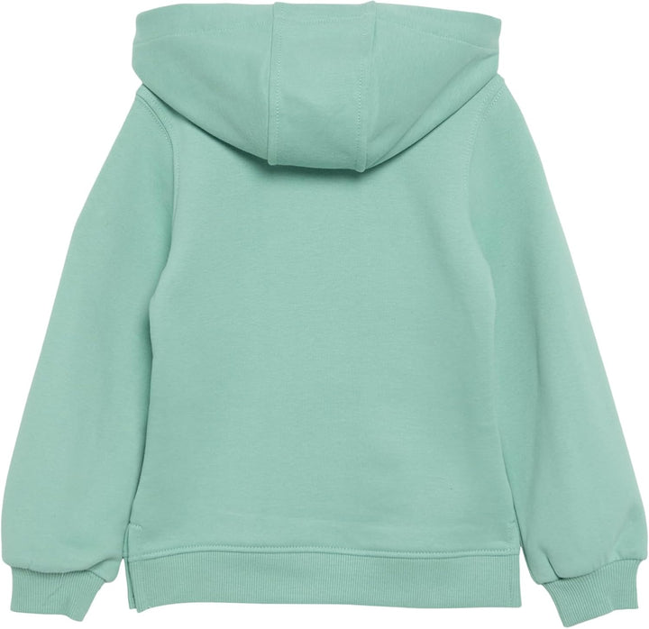 s.Oliver Wärmendes Kapuzen-Sweatshirt mit Glitzerprint 104-110 Helles Türkis, 104-110 Helles T&#xFC;