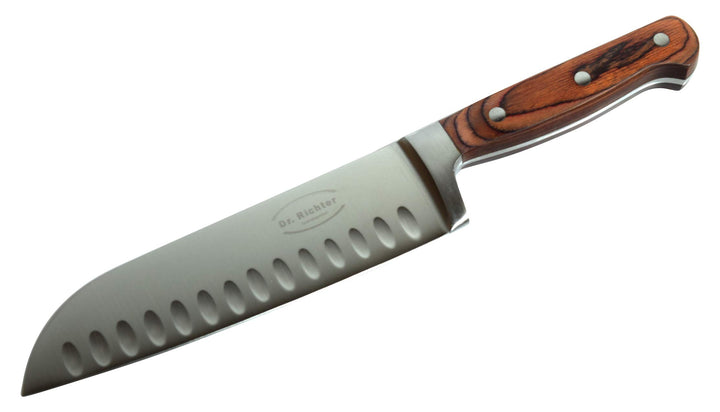 Dr. Richter Santokumesser aus hochwertigem Spezialedelstahl (Klingenlänge 18 cm)