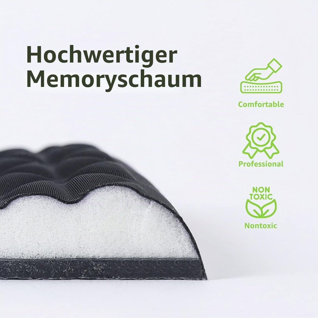 Ergonomische Handgelenk- und Ellenbogenauflage für den Schreibtisch mit Memory-Schaum und rutschfest