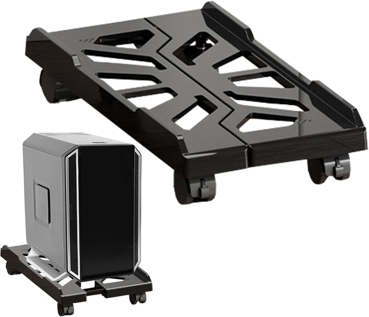Tower Stand Under | Desktop Computer Host | Heavy Duty PC Stand, PC Tower Bracket Floor Riser Rollin