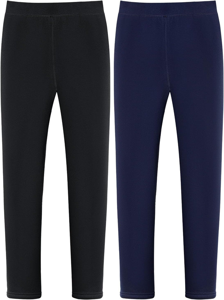 Soudittur Thermo Leggings Mädchen Dicke Gefütterte Thermo Leggings Winter Baumwolle Warm Thermohosen