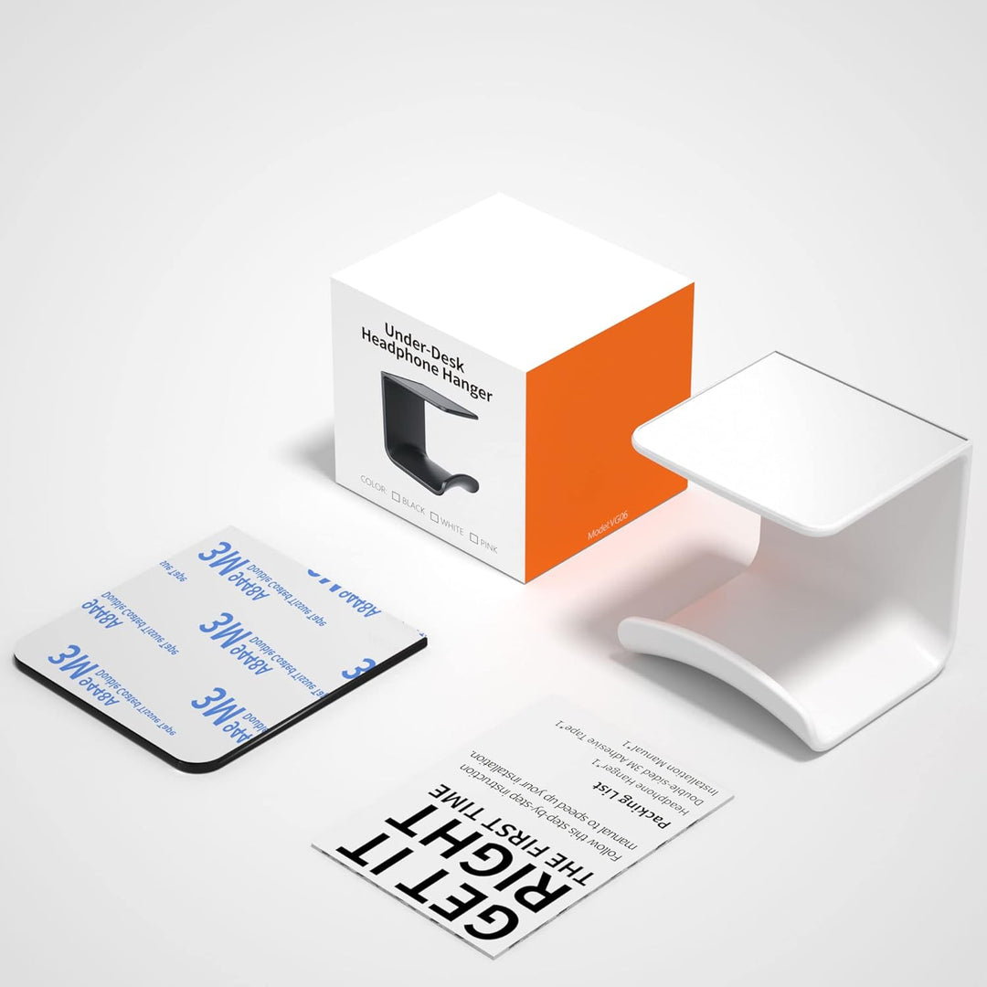 Cozycase Universal Headset Halterung Tisch - 2 Stück Kopfhörer Halter Wandhalterung Holder mit stark