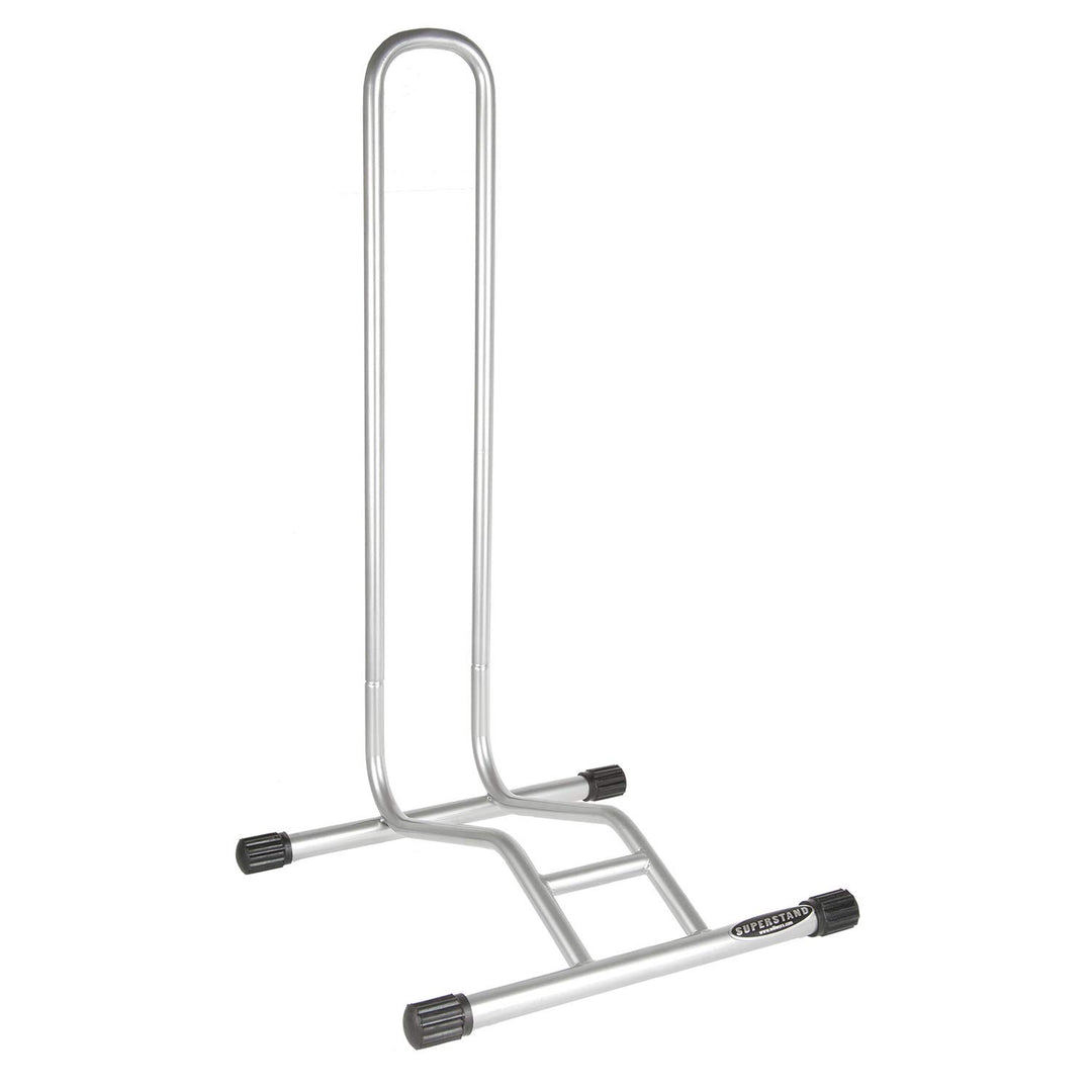 Willworx Unisex – Erwachsene Superstand Extreme Fahrradhalter, Silber, 41x39x78,5 cm