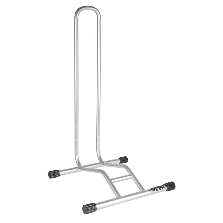 Willworx Unisex – Erwachsene Superstand Extreme Fahrradhalter, Silber, 41x39x78,5 cm