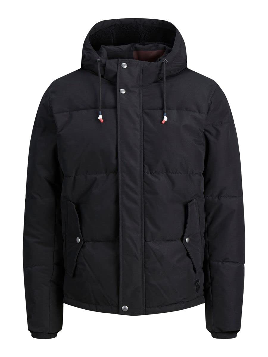 JACK & JONES Timo Puffer Jacket S Schwarz, S Schwarz