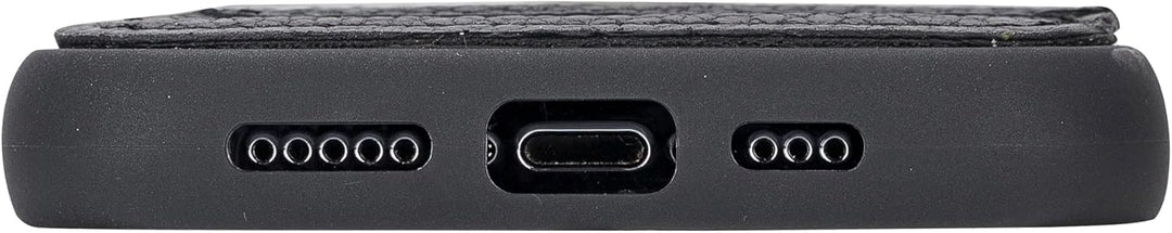Solo Pelle Lederhülle für das iPhone 14 Pro in 6.1 Zoll Case Leder Hülle Ledertasche Backcover aus e