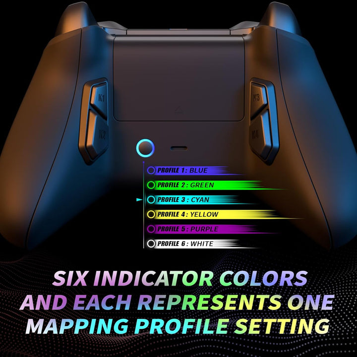 eXtremeRate Victor S Remap Kit für Xbox One S/X Controller, 6 Remap Profiles & Ergonomic Rückgehäuse