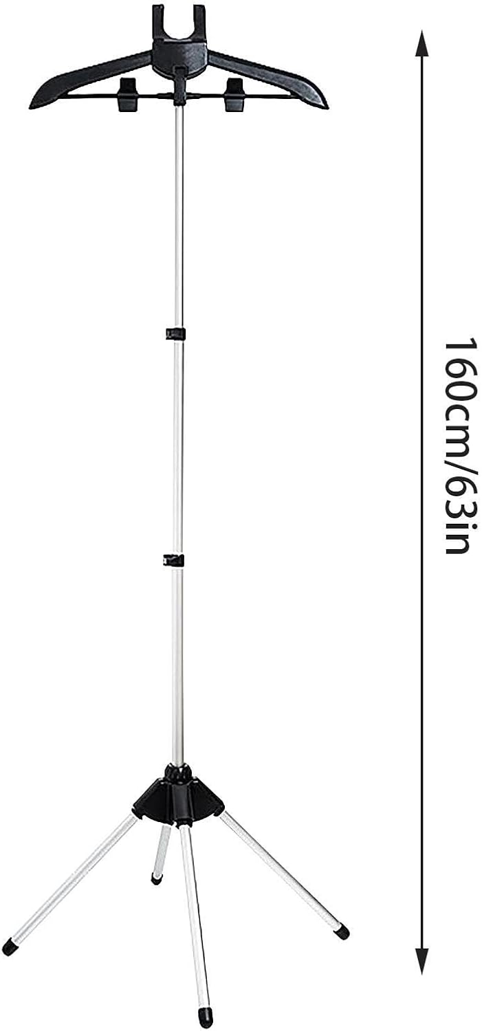 Dampfständer Für Kleidung, Handheld Dampfglätter Ständer Mit Bügelhandschuh, Teleskop-Stativ Kleider