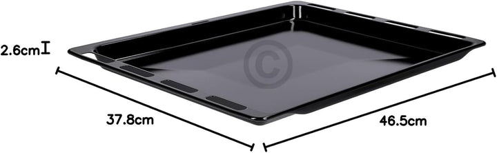 Backblech kompatibel mit BOSCH 00662999 emailiertes Backofenblech für Backofen