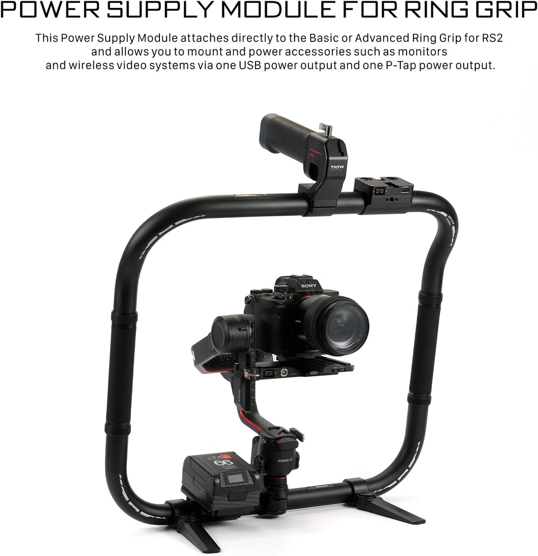 Tilta Netzteilmodul für Ringgriff Compatible with DJI RS 2,RS 3,RS 3 PRO TGA-RG-PM Stromversorgungsm