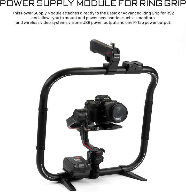 Tilta Netzteilmodul für Ringgriff Compatible with DJI RS 2,RS 3,RS 3 PRO TGA-RG-PM Stromversorgungsm