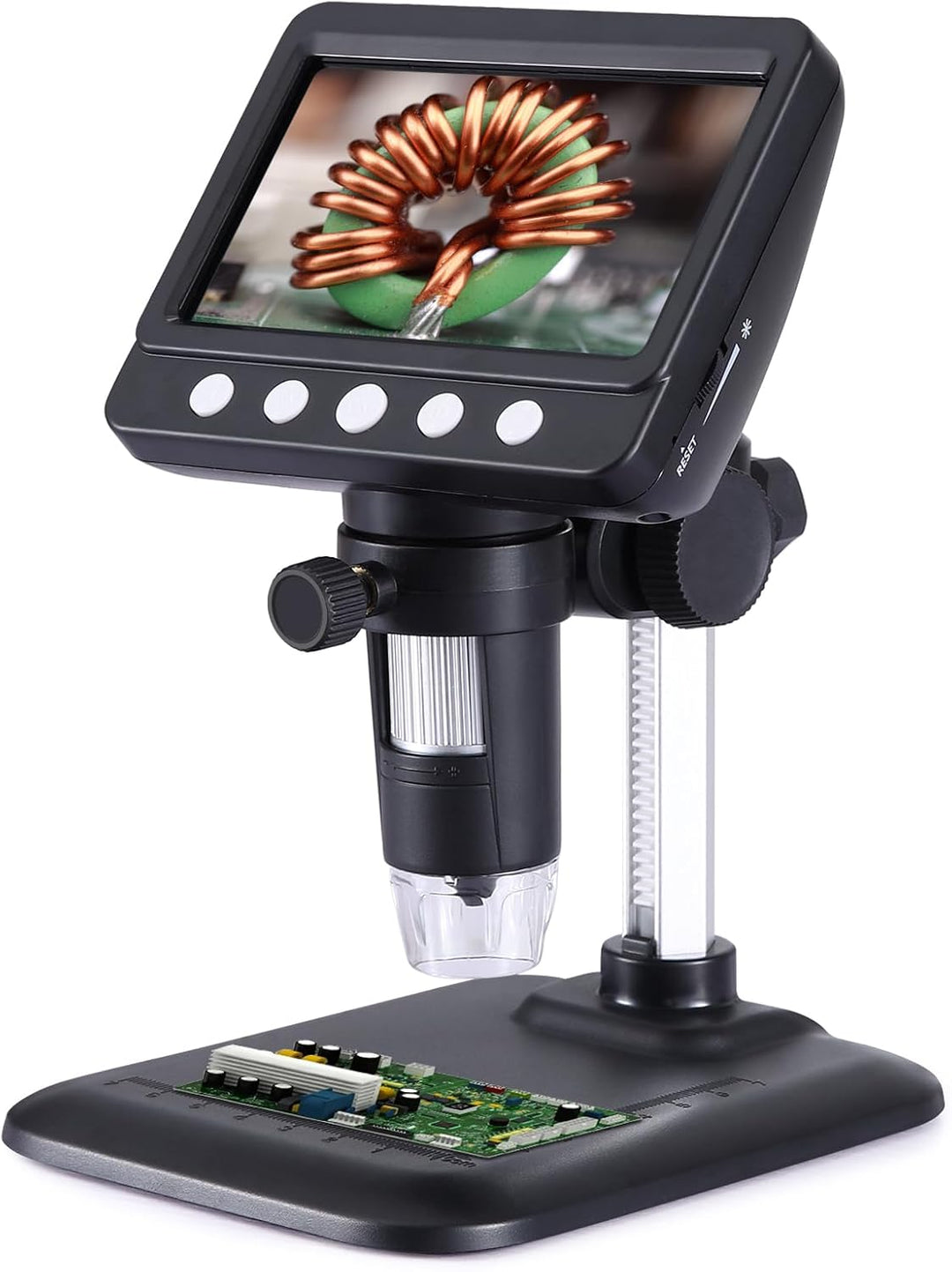 Koolertron Mikroskop Digital, 1080P HD 1000X Mikroskop, USB Mikroskop Mikroskoplupe für Leiterplatte