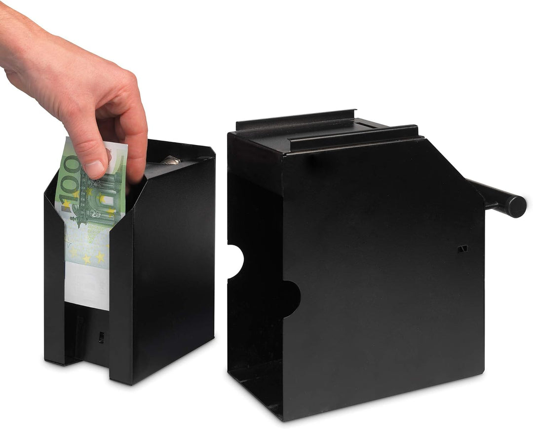 Safescan 4100 POS Safe (schwarz), sichere und diskrete Aufbewahrung von bis zu 300 Banknoten - perfe