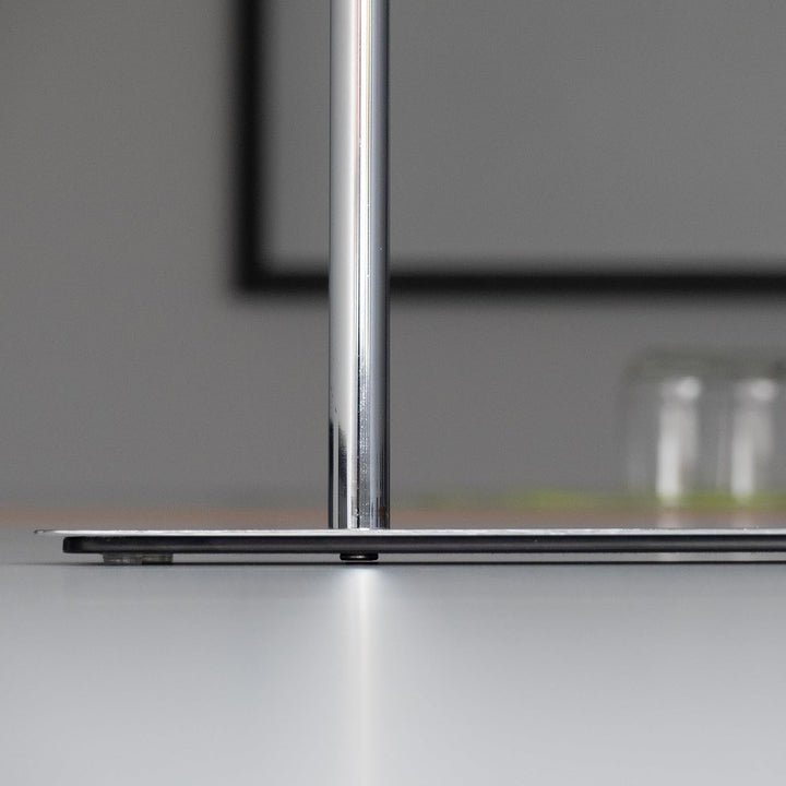 Kela 18781 Handtuchhalter, 2 Arme, Metall, Höhe 81 cm, Style, Silber, Style