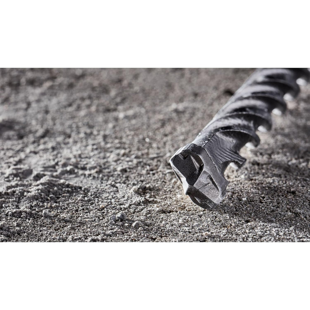 Dewalt SDS-Plus Elite Hammerbohrer DT8917 (6,5x210x150mm, mit Vier-Schneiden-Geometrie, Vollhartmeta