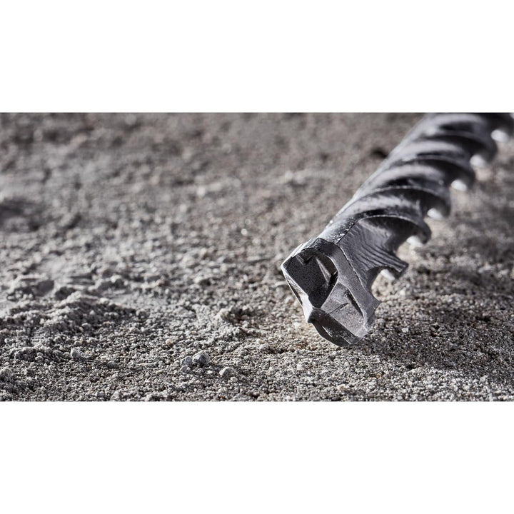 Dewalt SDS-Plus Elite Hammerbohrer DT8917 (6,5x210x150mm, mit Vier-Schneiden-Geometrie, Vollhartmeta