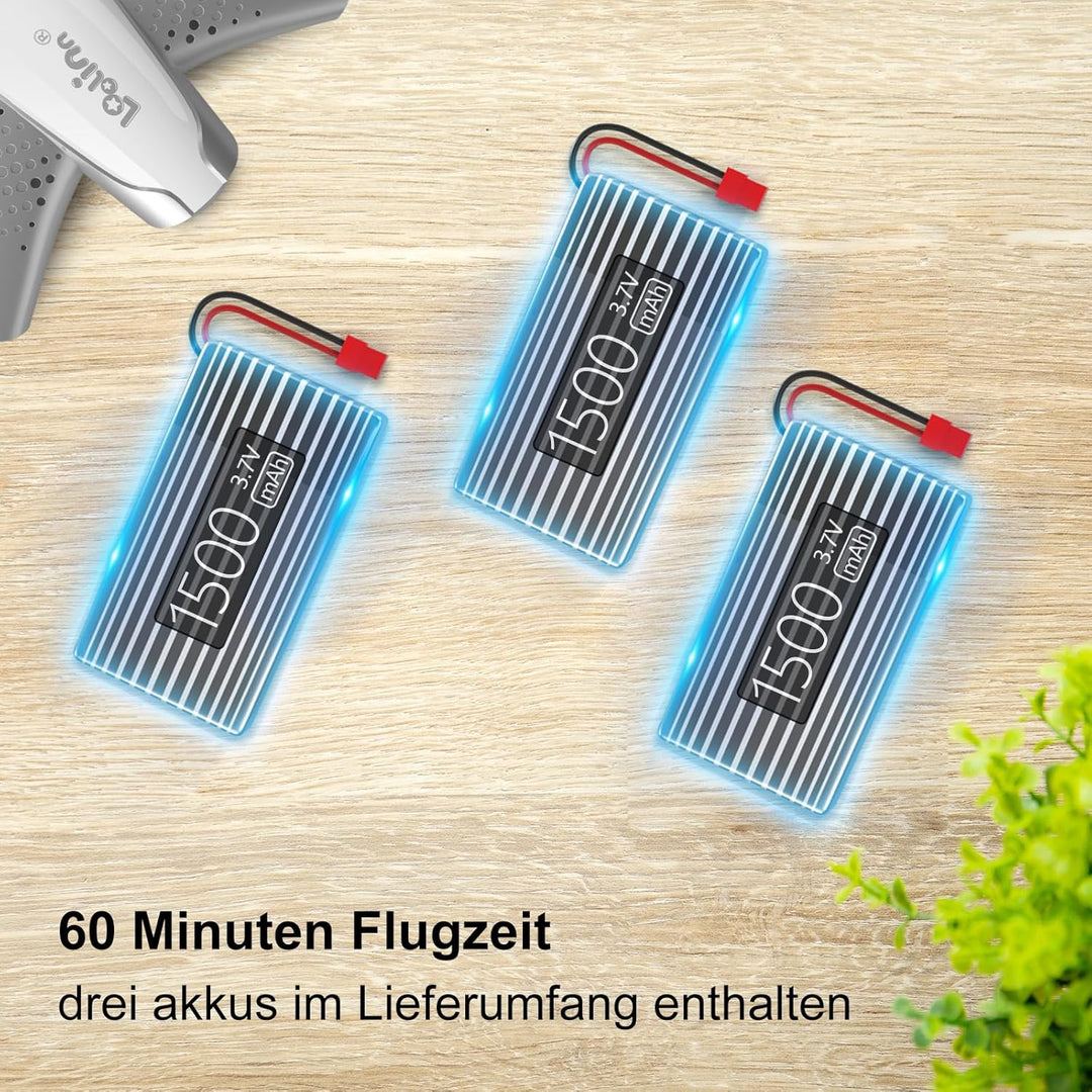 Loolinn | Drohne Quadrocopter mit Kamera HD für Kinder als Geschenk - Optischer Flusspositionierungs