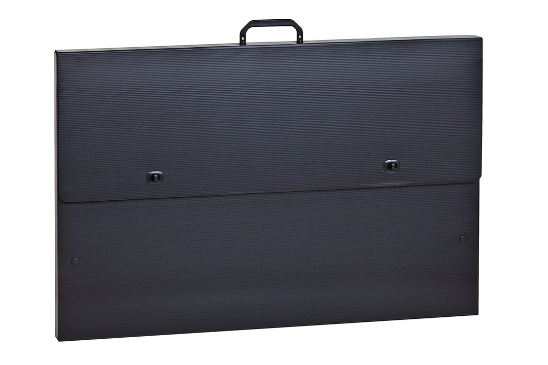 Rumold Zeichenkoffer/370304 A2 schwarz Polypropylen A2 775x40x530 mm schwarz, A2 775x40x530 mm schwa